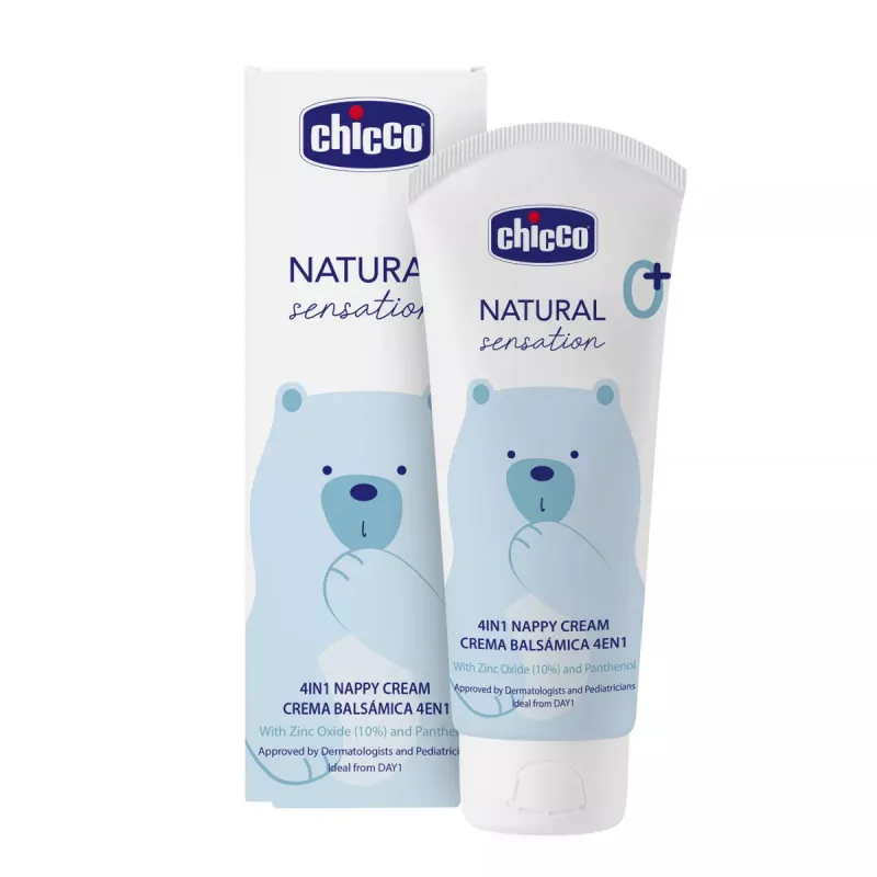Crema reparatoare impotriva iritatiilor de scutec Natural Sensation + 0 luni, 100ml, Chicco — preț și oferte