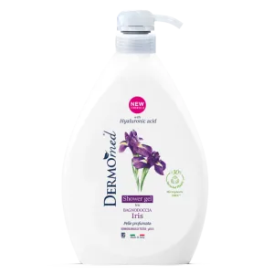 Gel de dus cu iris cu dispenser, 1000ml, Dermomed
