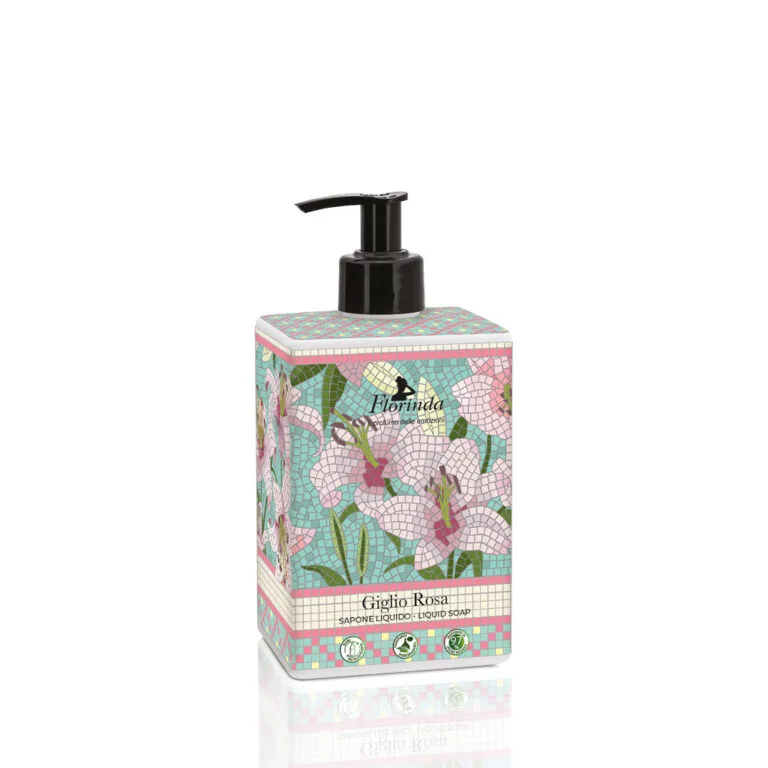 Sapun lichid vegetal cu crin roz, 500ml, Florinda — preț și oferte