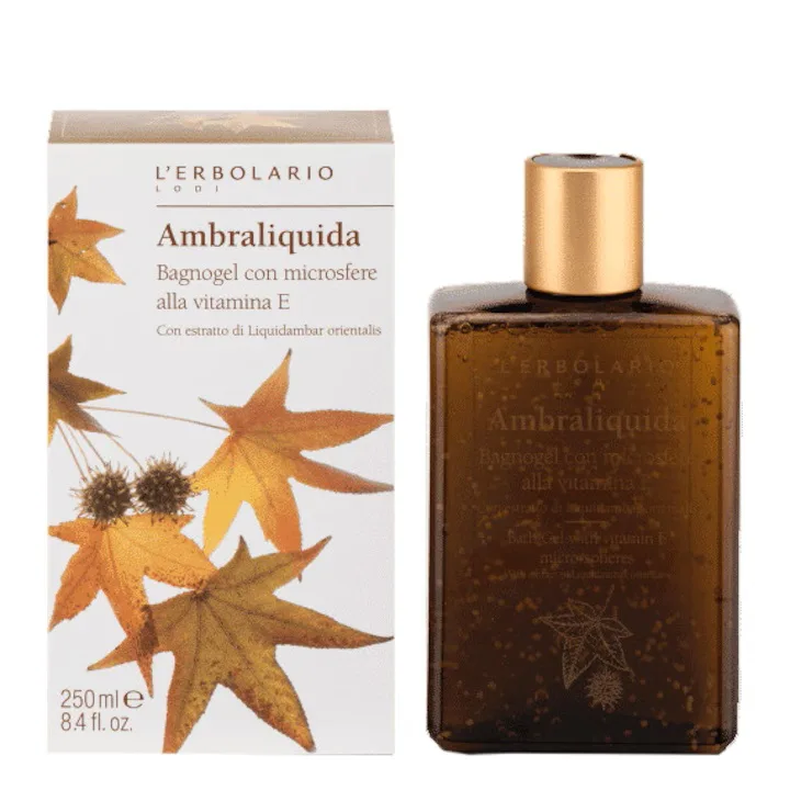 Gel de dus Ambraliquida, 250ml, L'Erbolario — preț și oferte