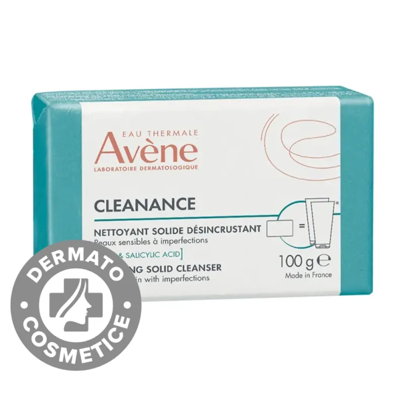 Sapun solid purificator Cleanance, 100g, Avene — preț și oferte