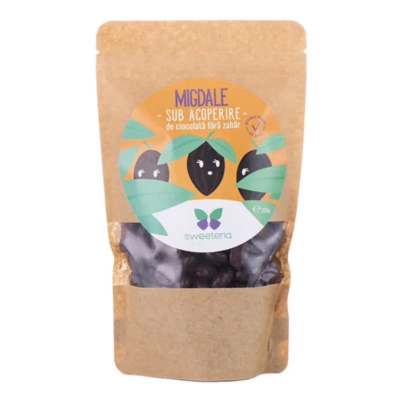 Migdale drajate in ciocolata, 250 g, Sweeteria — preț și oferte