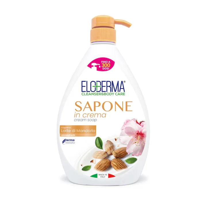 Sapun lichid cu Lapte de migdale, 1000ml, Eloderma — preț și oferte