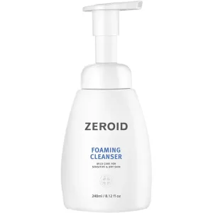 Spuma de curatare pentru piele sensibila si uscata, 240ml, Zeroid