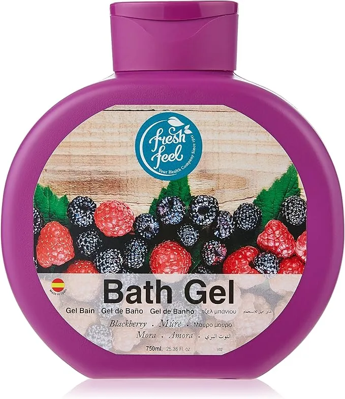 Gel de dus cu aroma de mure, 750ml, Fresh Feel — preț și oferte