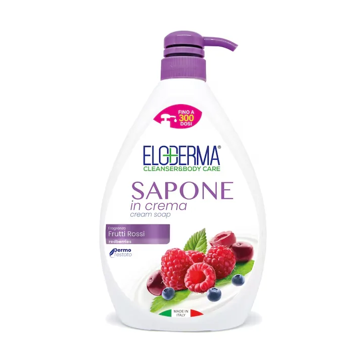 Sapun lichid Fructe rosii, 1000ml, Eloderma — preț și oferte