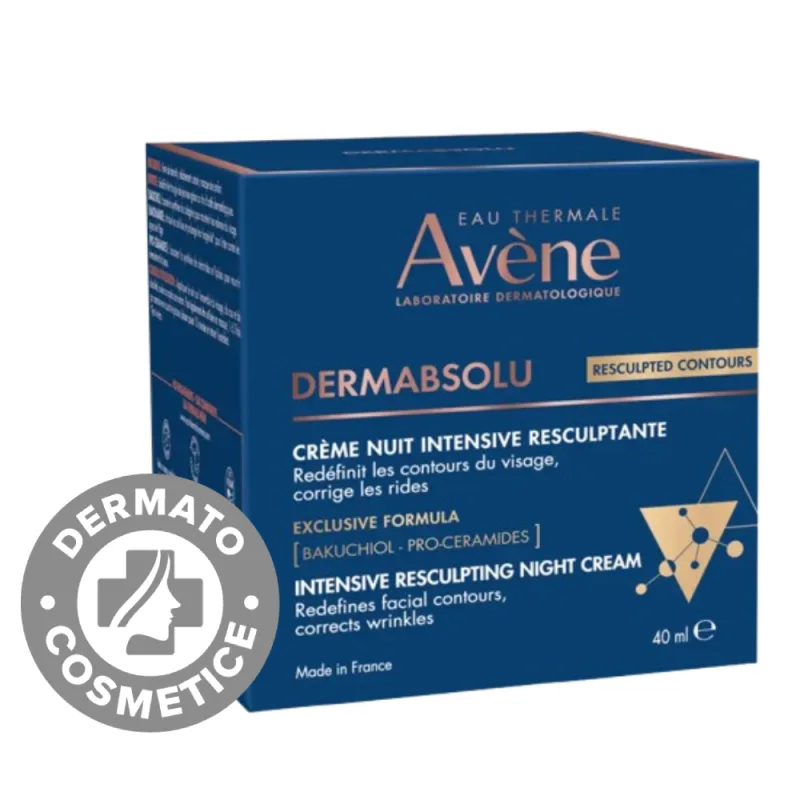 Crema de noapte intensiva pentru conturul fetei DermAbsolu, 40ml, Avene — preț și oferte
