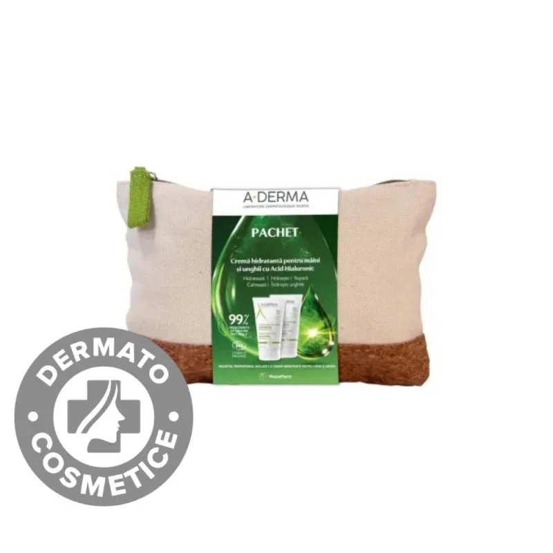 Pachet Crema de maini si unghii, 2x 50ml, A-Derma — preț și oferte
