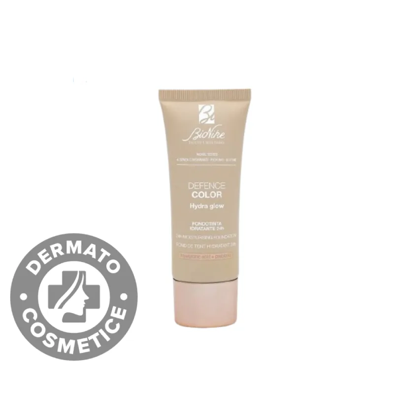 Fond de ten hidratant Hydra Glow Defence Color 24H Nr. 101 Perle, 30ml, Bionike — preț și oferte