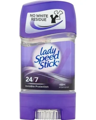 Deodorant gel Invisible Protection 24/7, 65g, Lady Speed Stick — preț și oferte