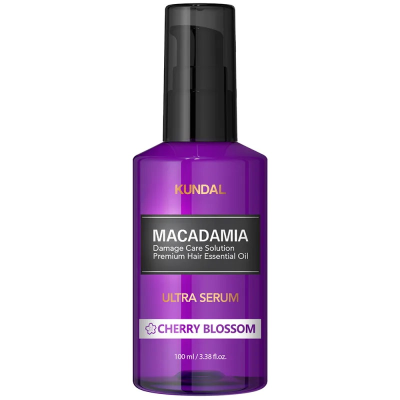 Ser pentru par Macadamia Ultra Cherry Blossom, 100ml, Kundal — preț și oferte