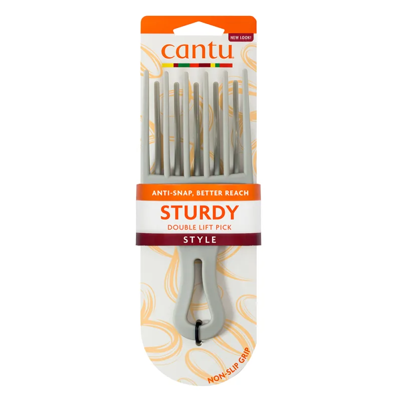 Pieptene pentru stilizarea parului cu rand dublu de peri, 1 bucata, Cantu — preț și oferte