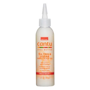 Ulei hidratant pentru par si scalp Tea Tree & Jojoba, 180ml, Cantu