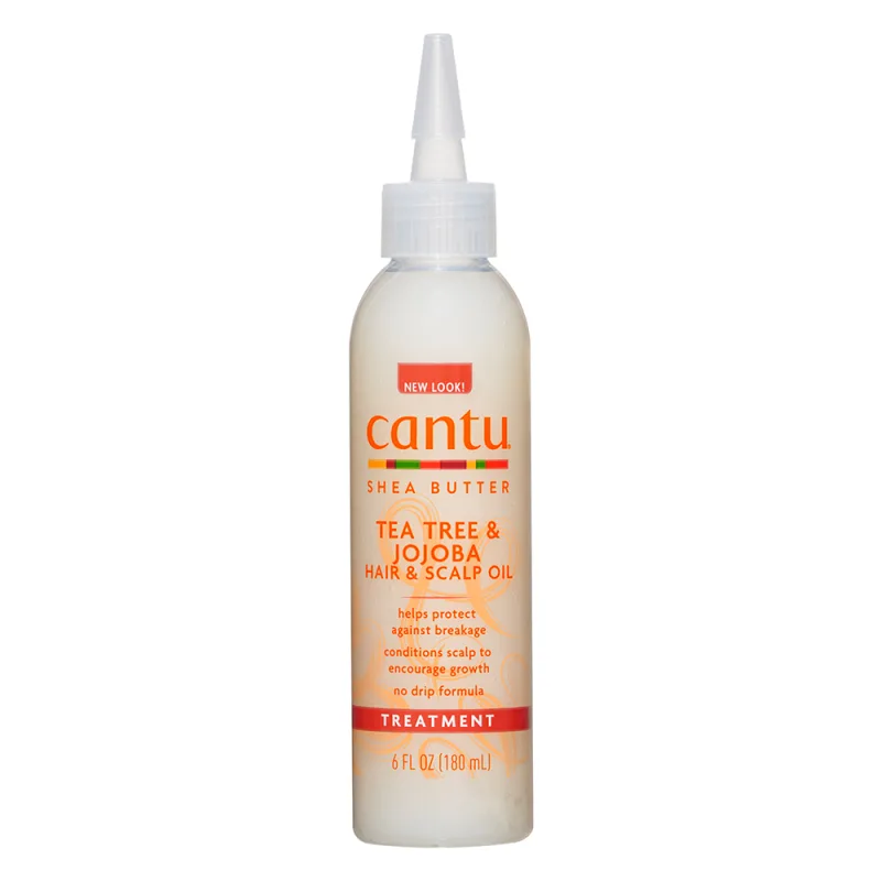 Ulei hidratant pentru par si scalp Tea Tree & Jojoba, 180ml, Cantu — preț și oferte