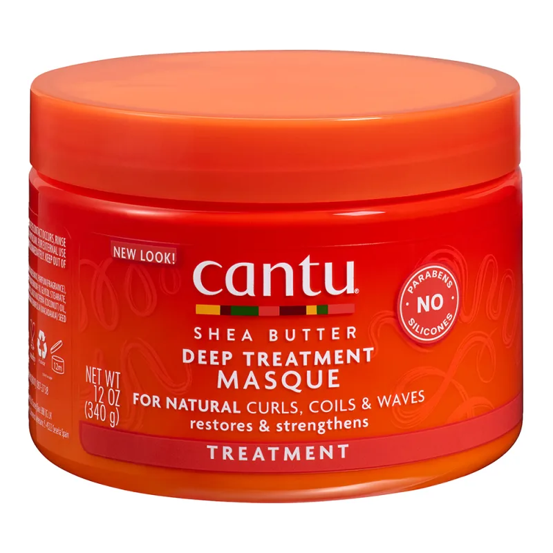 Masca tratament cu unt de shea pentru hidratarea intensiva a parului, 340g, Cantu — preț și oferte