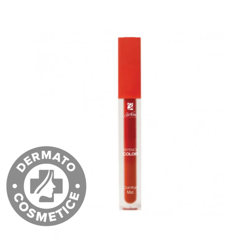 Ruj lichid mat 706 Geranium Defence Color Comfort, 4.5ml, Bionike — preț și oferte