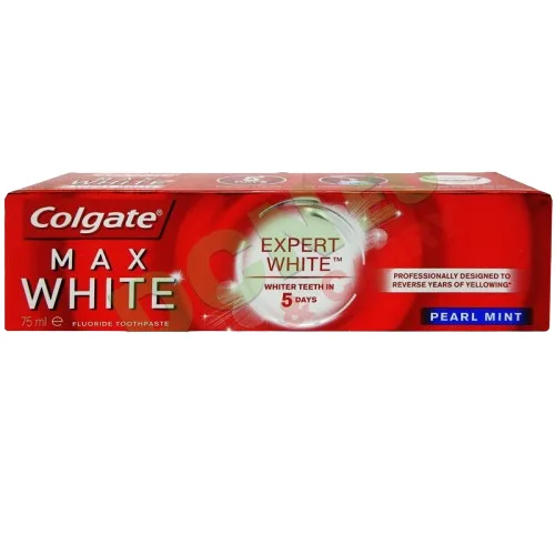 Pasta de dinti Max White Expert Pearl Mint, 75ml, Colgate — preț și oferte