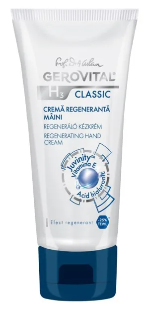 Crema regeneranta pentru maini, 100ml, Gerovital
