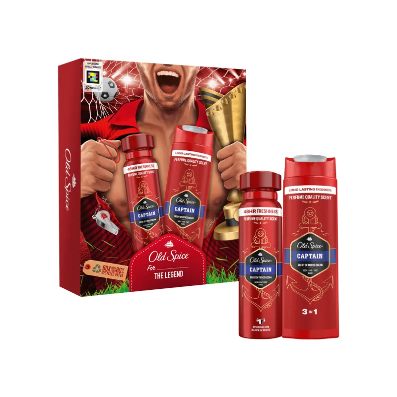 Set pentru barbati Captain Footballer, Old Spice — preț și oferte
