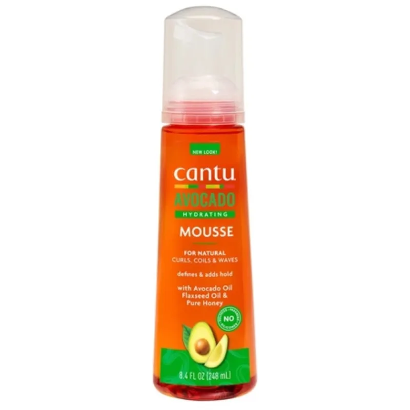 Spuma de par pentru styling cu ulei de avocado Curls Coils & Waves, 248ml, Cantu — preț și oferte