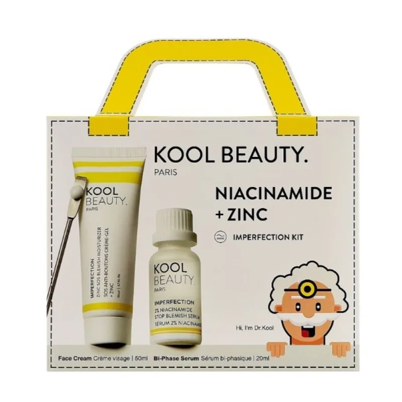 Set Niacinamide+ Zinc Imperfection, 1 bucata, Kool Beauty — preț și oferte