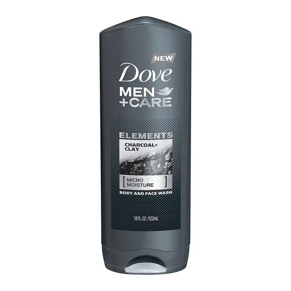 Gel de dus Men+Care Charcoal & Clay, 250ml, Dove — preț și oferte
