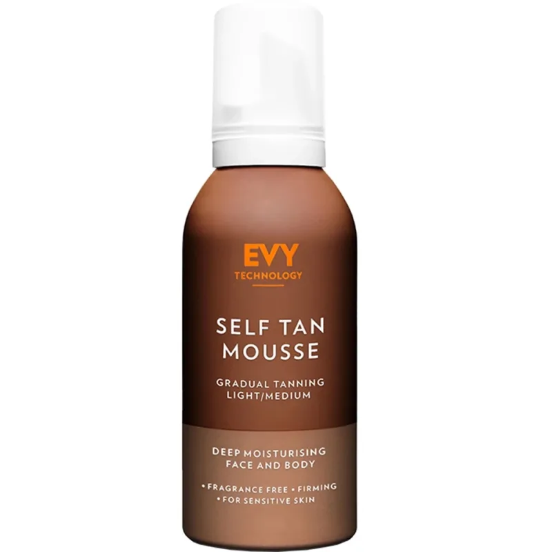 Spuma autobronzanta Self Tan Mousse Light/Medium, 150ml, Evy Technology — preț și oferte