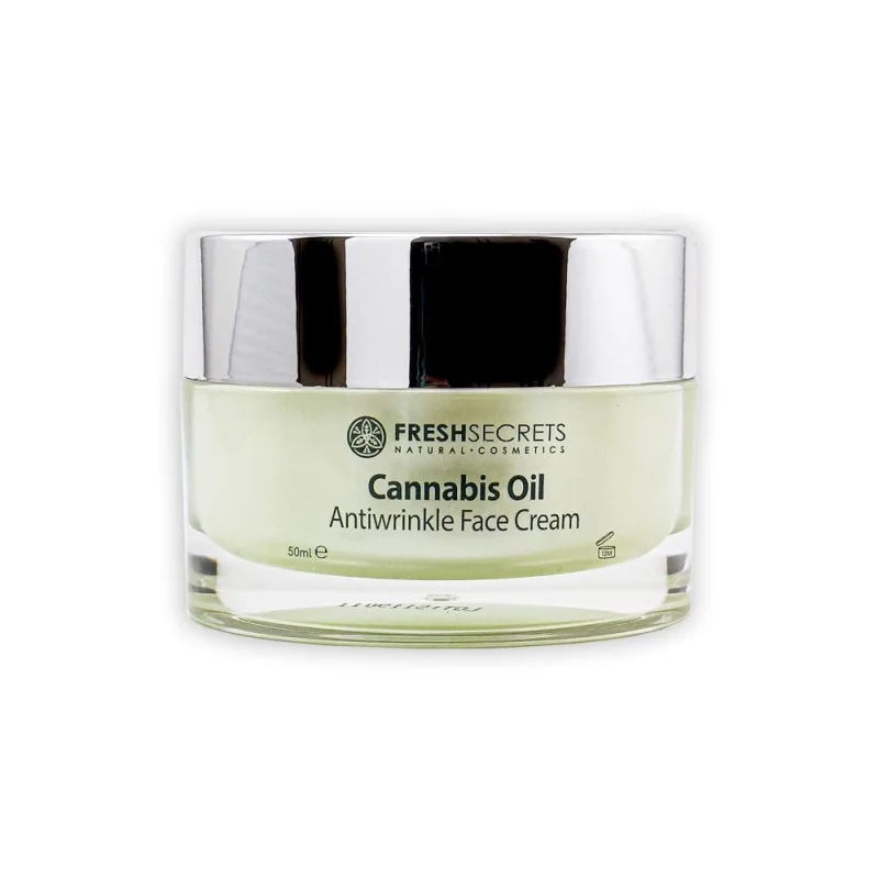 Crema de fata antirid cu ulei de canabis, 50ml, Fresh Secrets — preț și oferte