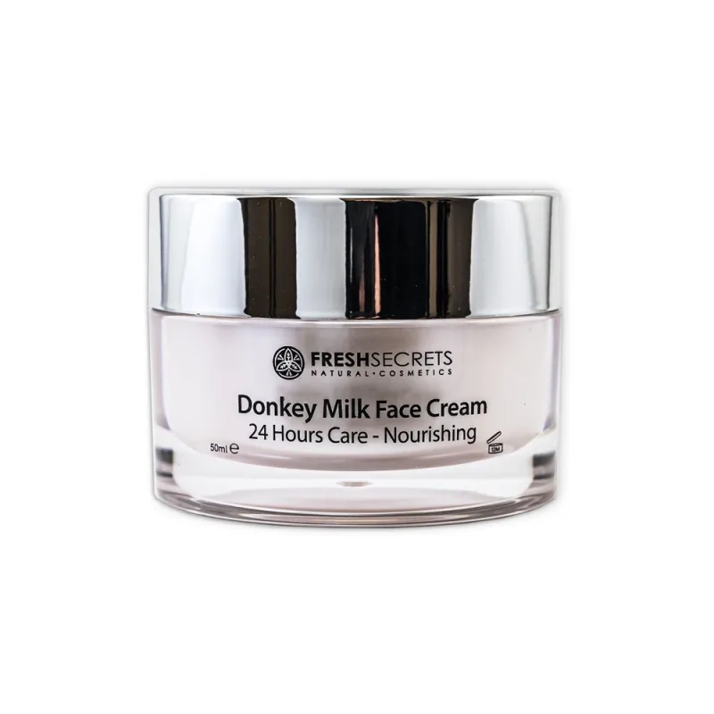 Crema de fata hranitoare 24h cu lapte de magarita, 50ml, Fresh Secrets — preț și oferte