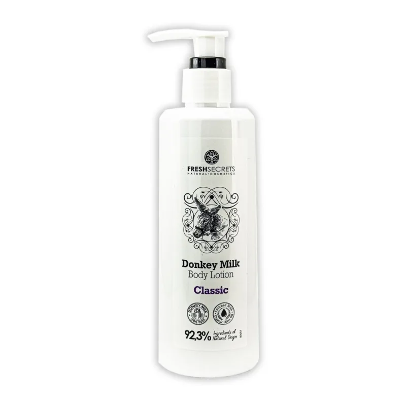 Lotiune de corp clasica cu lapte de magarita, 200ml, Fresh Secrets — preț și oferte