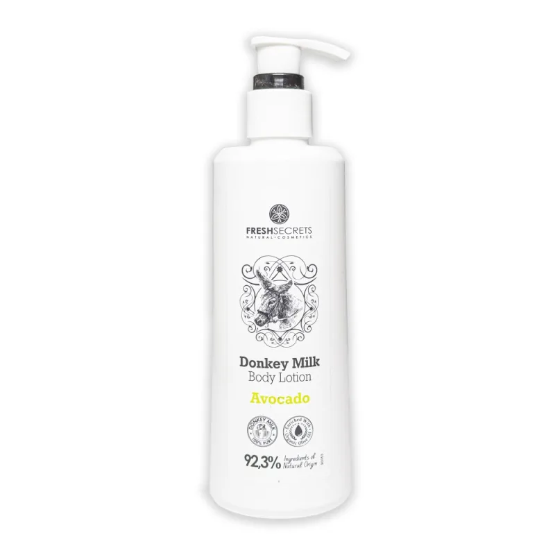 Lotiune de corp cu lapte de magarita si ulei de avocado, 200ml, Fresh Secrets — preț și oferte