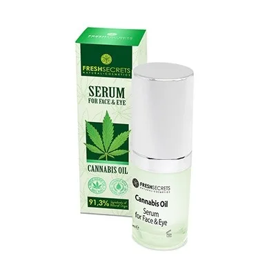 Ser de fata si ochi cu canabis, 15ml, Fresh Secrets — preț și oferte