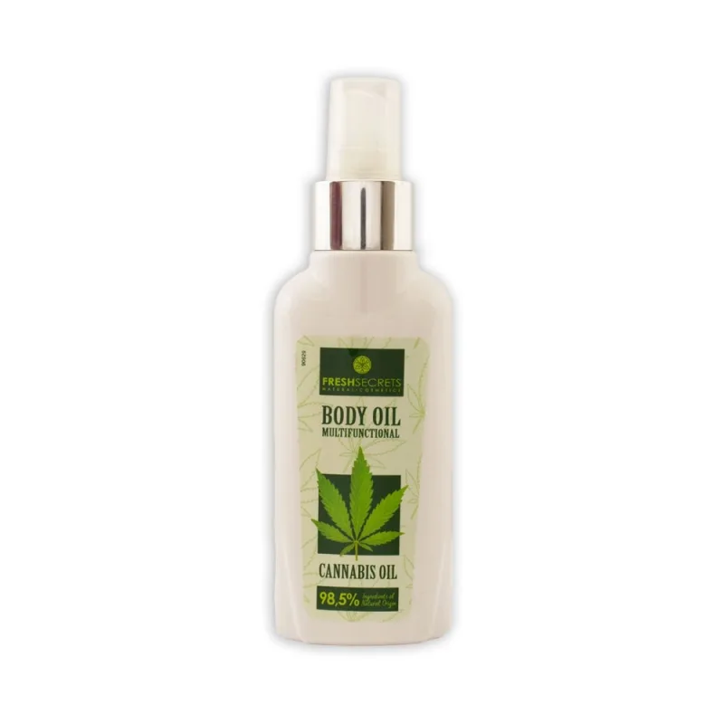 Ulei multifunctional de corp cu canabis, 100ml, Fresh Secrets — preț și oferte