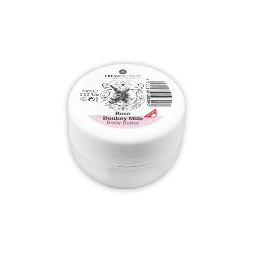 Unt de corp cu lapte de magarita si extract de trandafir, 60ml, Fresh Secrets — preț și oferte