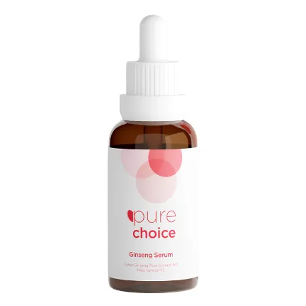 Ser ingrijire faciala cu Ginseng 10% si Niacinamida 5%, 30ml, Pure Choice — preț și oferte