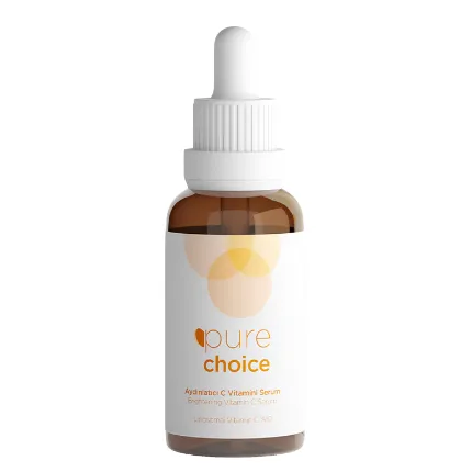 Ser ingrijire faciala cu Vitamina C 10% si Niacinamida 10%, 30ml, Pure Choice — preț și oferte