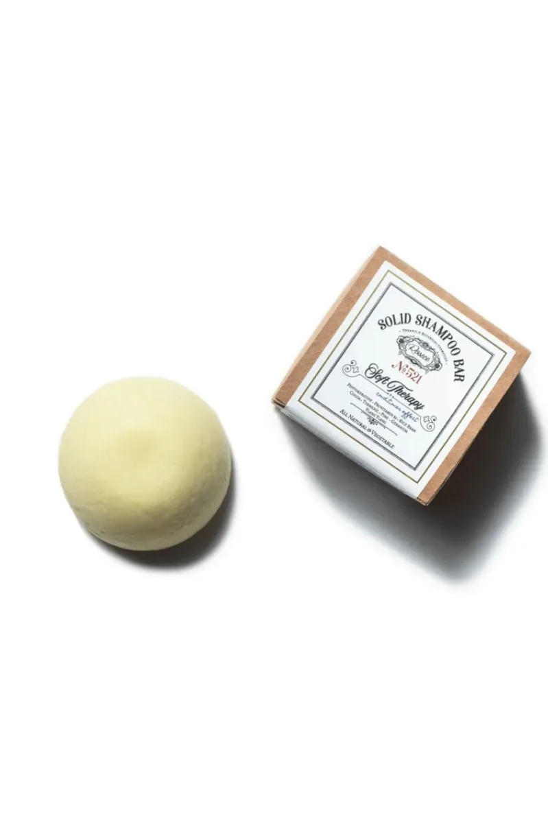 Sampon solid pentru par degradat si par uscat Soft Therapy, 90g, Rosece — preț și oferte