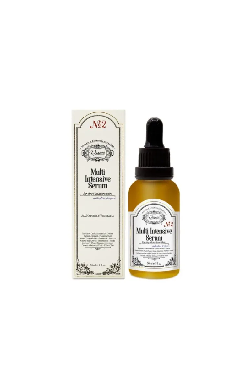 Ser facial pentru piele uscata si piele matura Multi Intensiv, 30ml, Rosece — preț și oferte