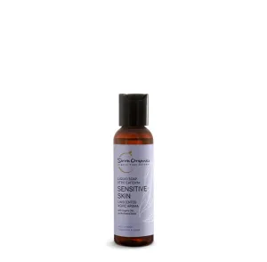 Sapun lichid pentru piele sensibila, 60ml, Sirra Organics