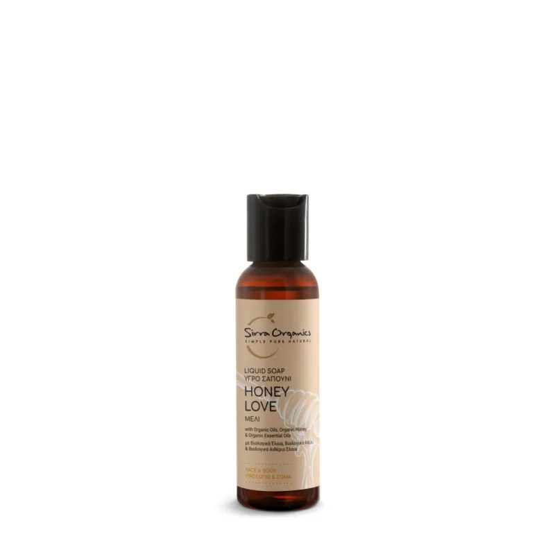 Sapun lichid cu miere Honey Love, 60ml, Sirra Organics — preț și oferte