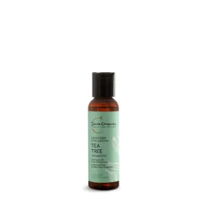 Sapun lichid Tea Tree, 60ml, Sirra Organics