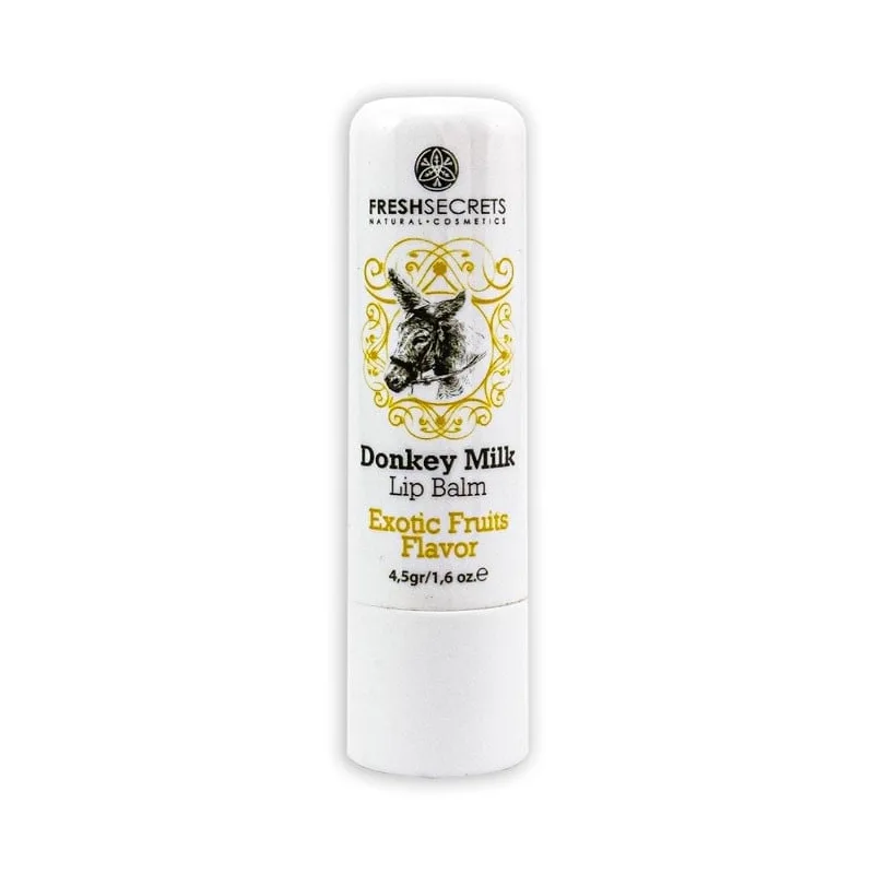 Balsam de buze cu lapte de magarita si fructe exotice SPF30, 4.5g, Fresh Secrets — preț și oferte