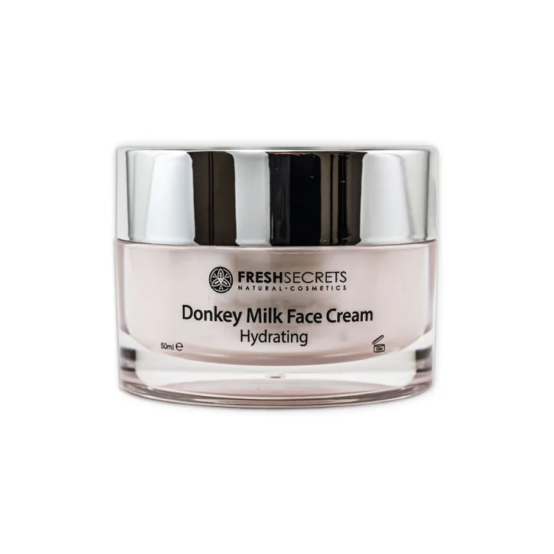Crema de fata hidratanta cu lapte de magarita, 50ml, Fresh Secrets — preț și oferte