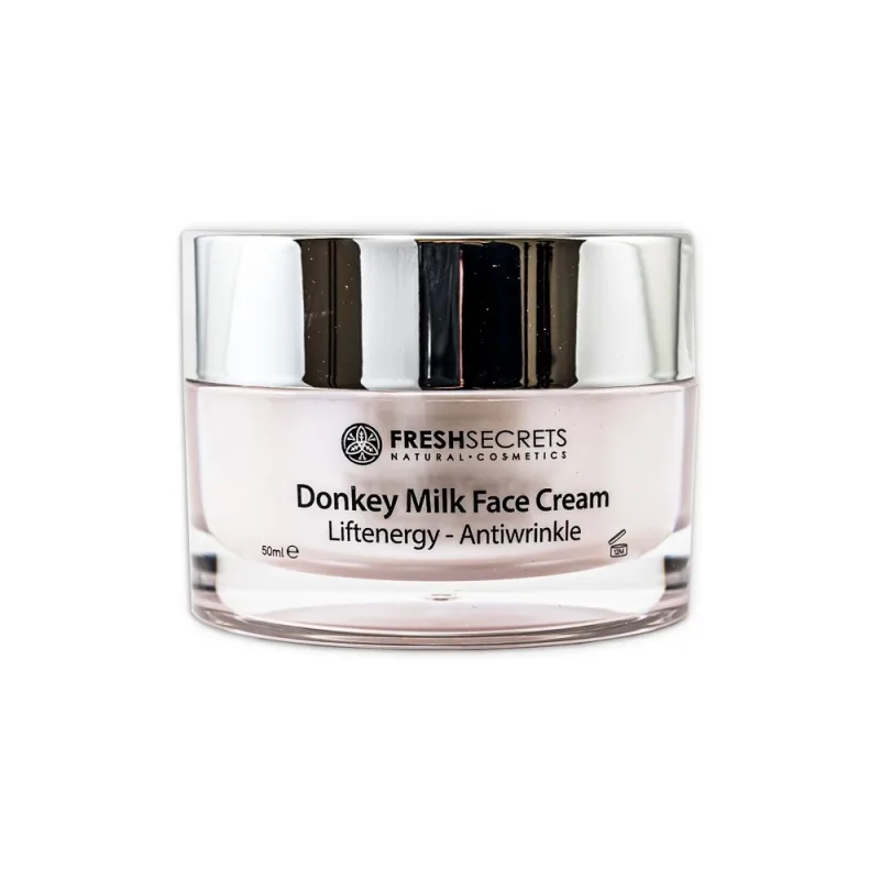 Crema de fata antirid si fermitate cu lapte de magarita, 50ml, Fresh Secrets — preț și oferte