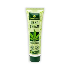 Crema de maini cu ulei de canepa, 100ml, Fresh Secrets