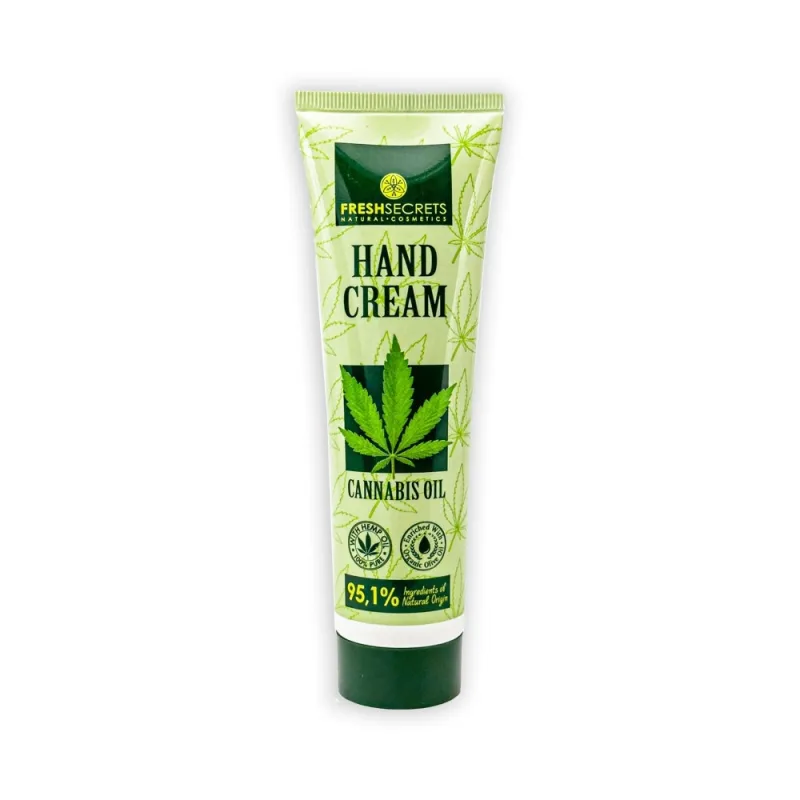 Crema de maini cu ulei de canepa, 100ml, Fresh Secrets — preț și oferte