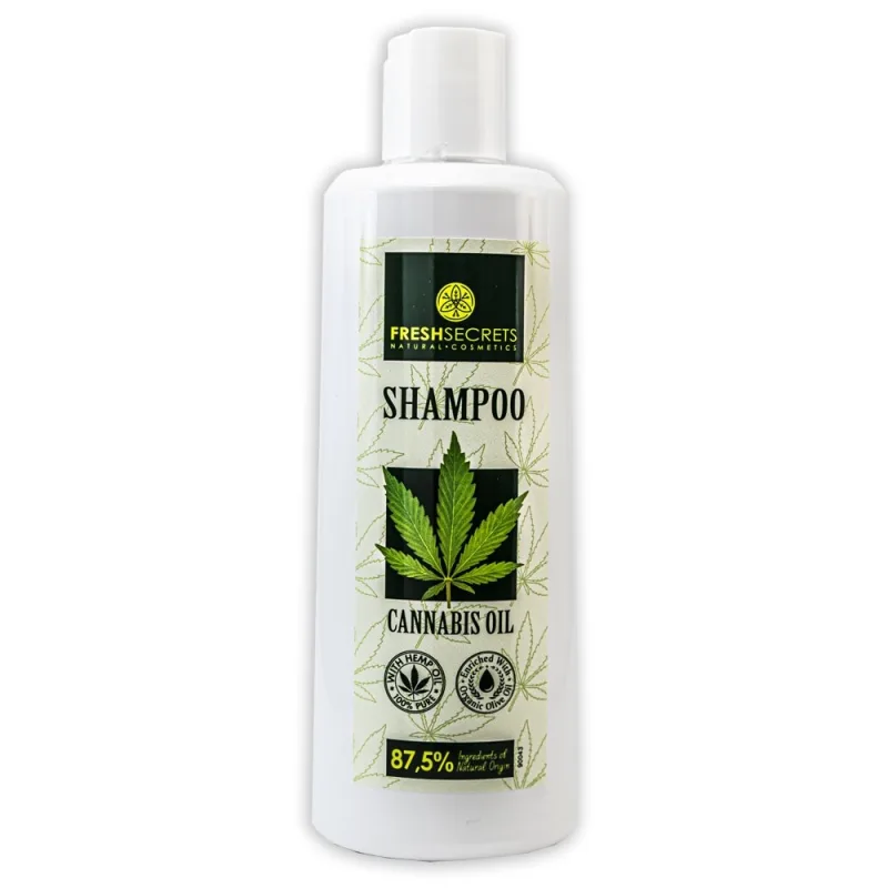 Sampon cu ulei de canabis si ulei de masline, 200ml, Fresh Secrets — preț și oferte