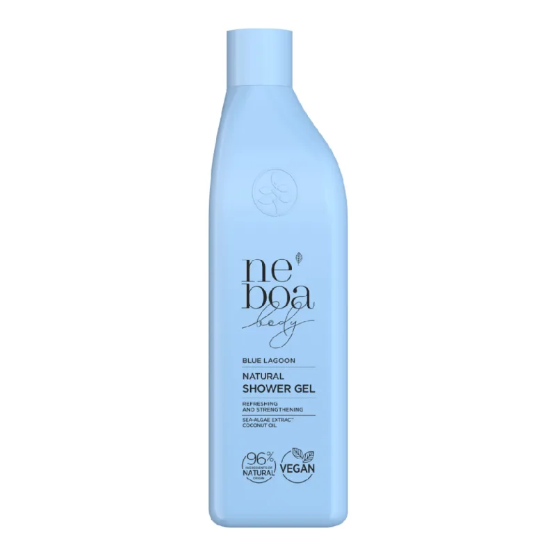 Gel de dus natural Blue Lagoon, 300 ml, Neboa — preț și oferte