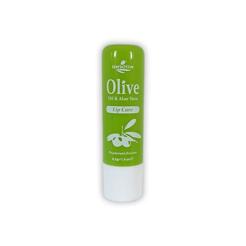 Balsam de buze cu ulei de masline si aloe vera, 4.5g, Herbolive — preț și oferte