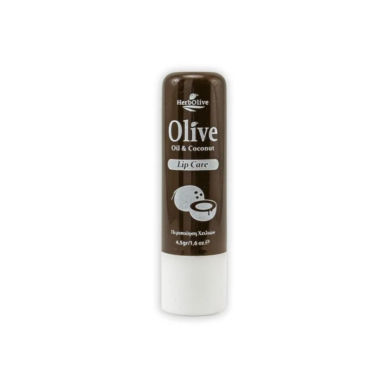 Balsam de buze cu ulei de masline si aroma de nuca de cocos, 4.5g, Herbolive — preț și oferte